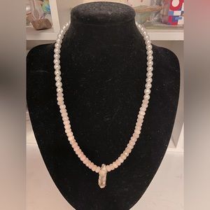 Handmade “Blush Stone Necklace”
